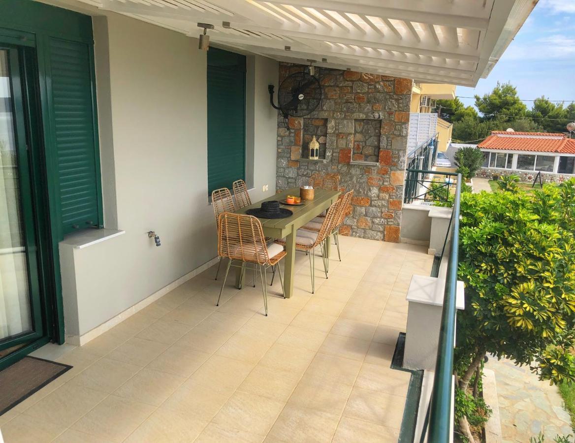 Azzurro Hotel Katsaros  Ngoại thất bức ảnh