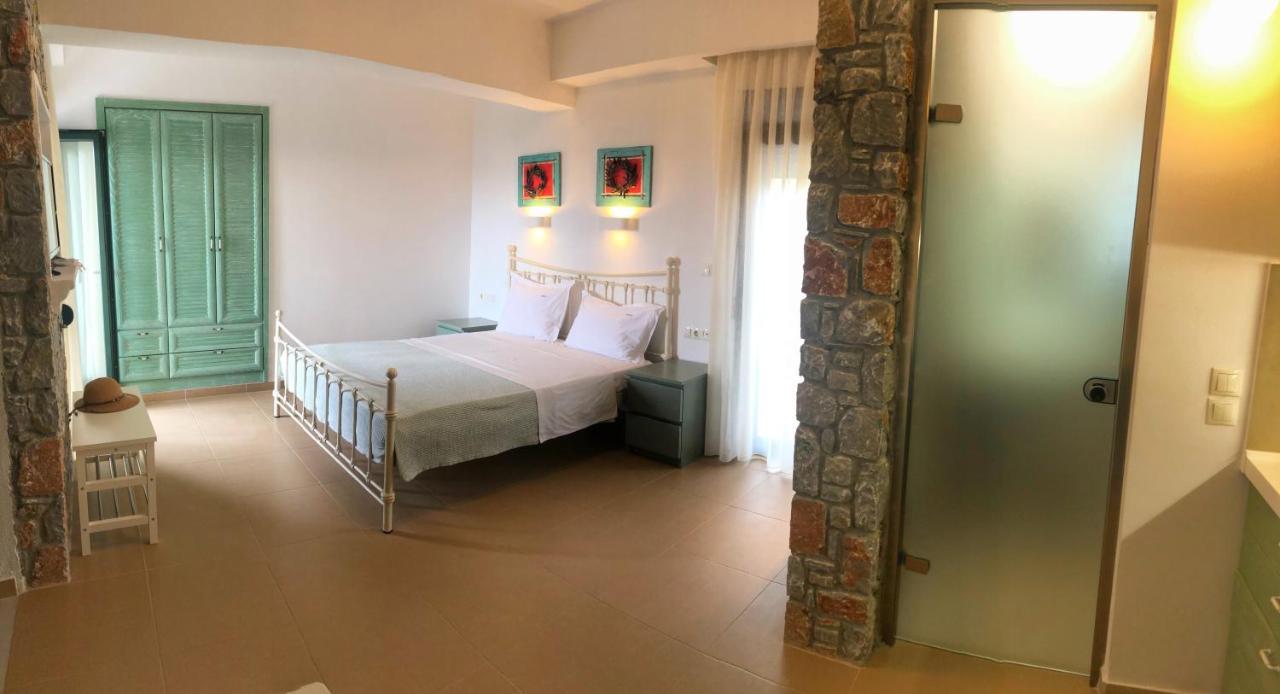 Azzurro Hotel Katsaros  Ngoại thất bức ảnh