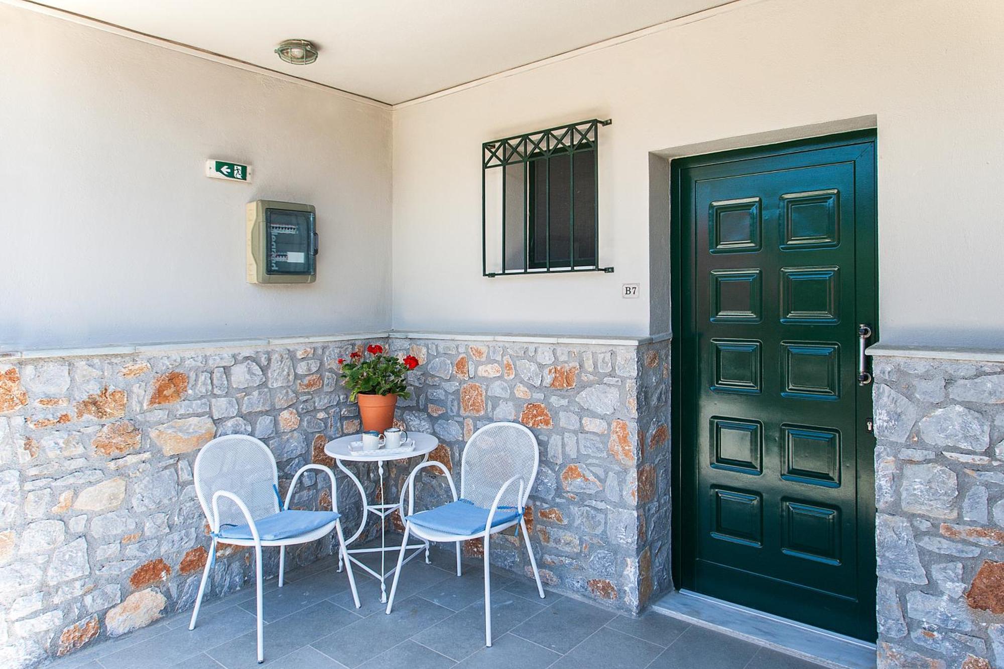 Azzurro Hotel Katsaros  Ngoại thất bức ảnh